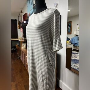 Lou & Grey striped dress. Size M.